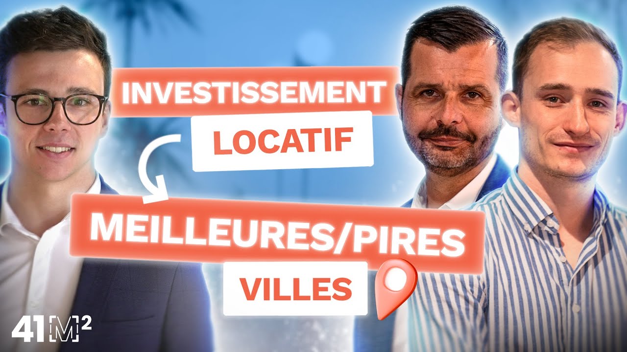 Les MEILLEURES et PIRES villes pour investir dans l'immobilier locatif - avec @lybox_immobilier