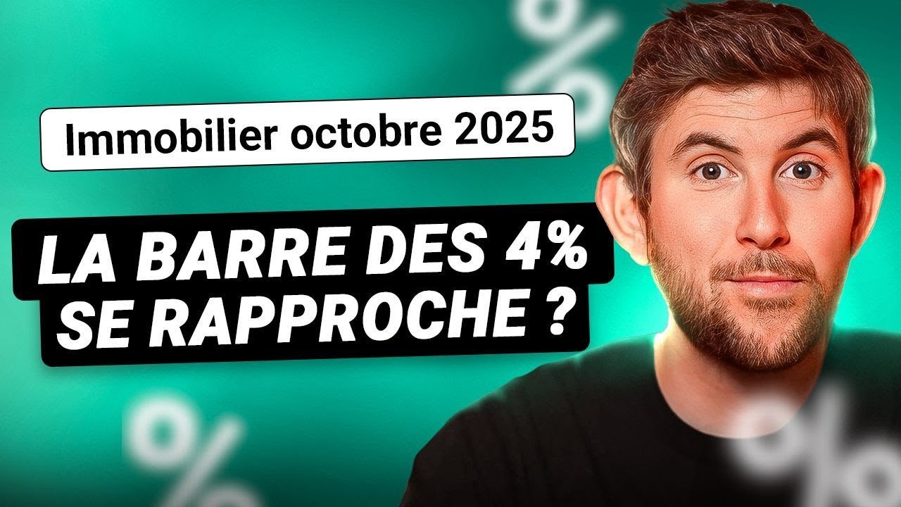ACTU TAUX : Les meilleurs taux de crédit immobilier en octobre 2025