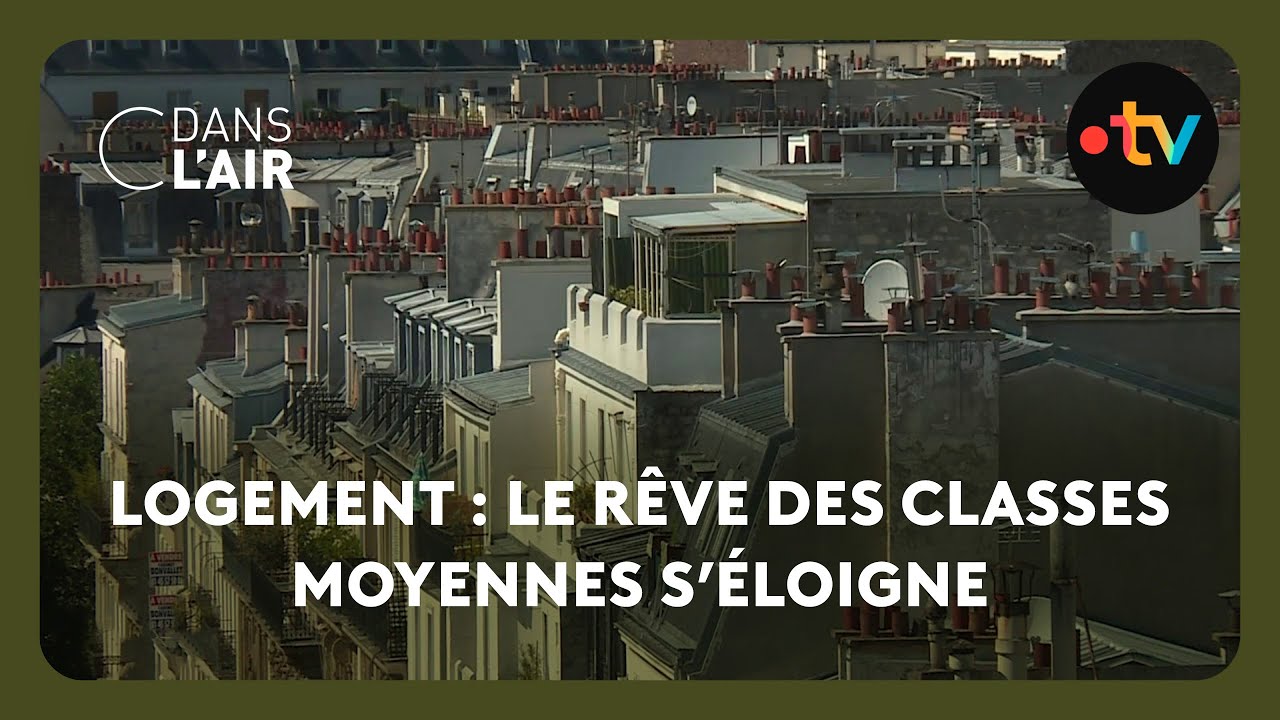 Les classes moyennes accèdent difficilement à la propriété - reportage #cdanslair 04.10.2025