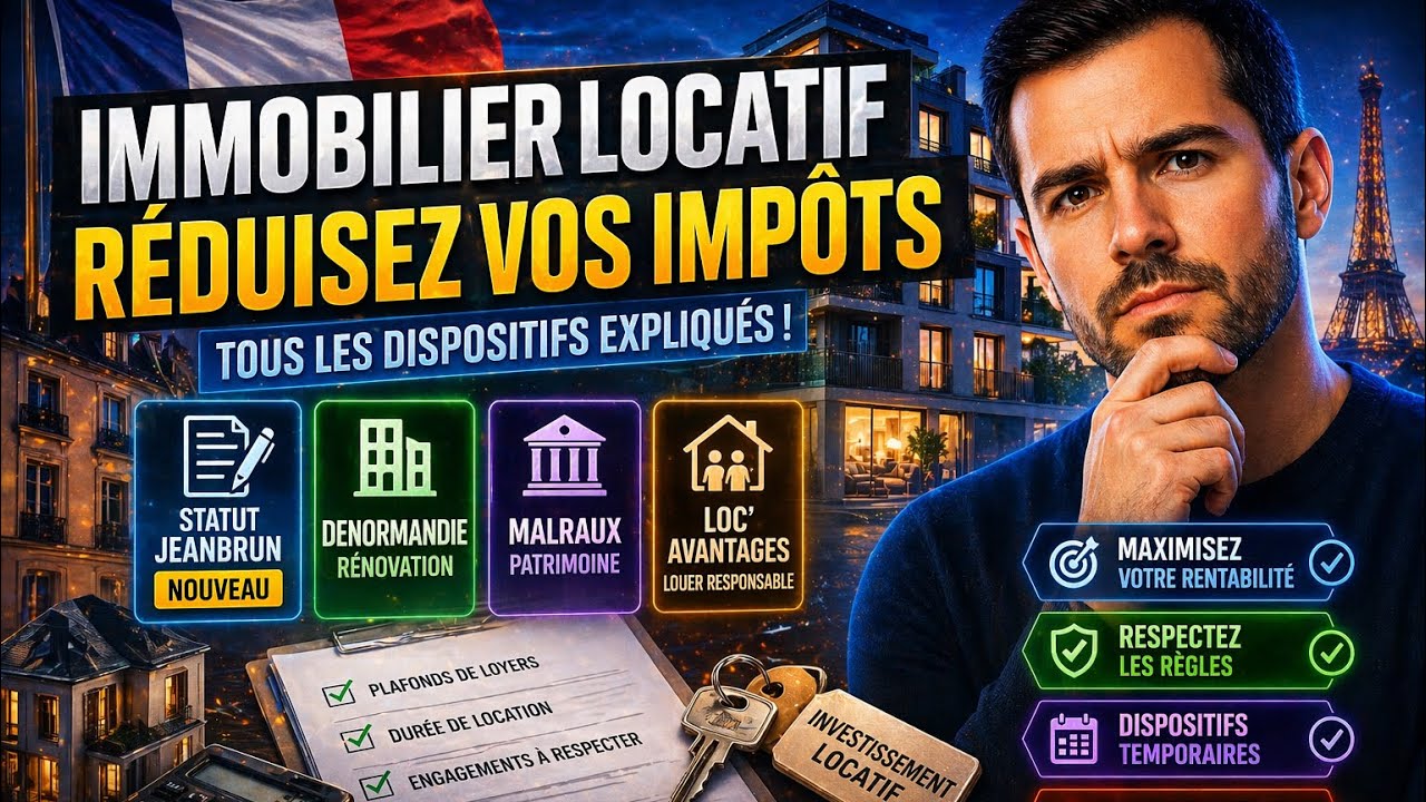 Immobilier locatif : comment réduire vos impôts en 2026 (tous les dispositifs expliqués)