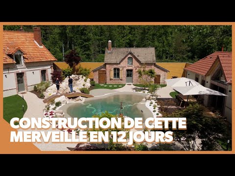 Un défi hors norme pour construire cette piscine !