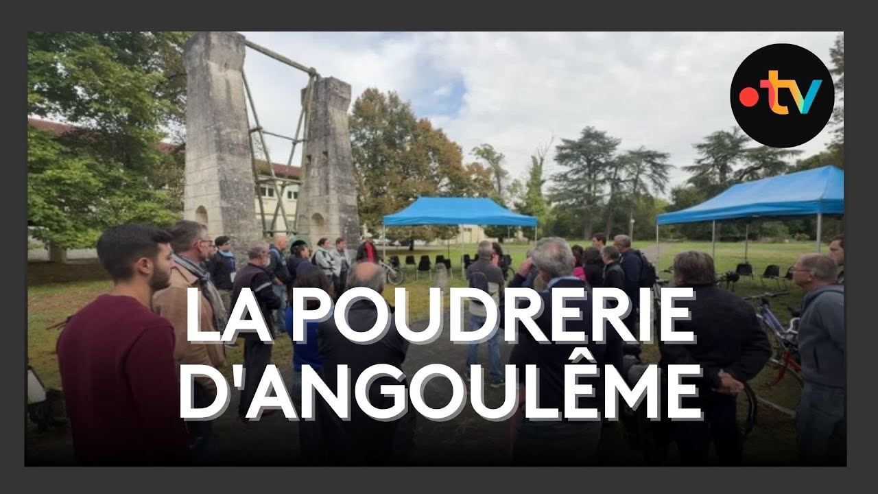 La SNPE, une immense friche industrielle Angoulême et ancienne poudrerie à Angoulême