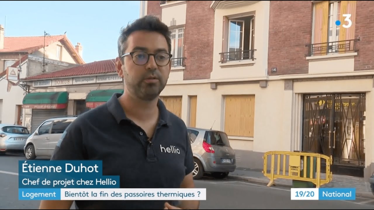 Travaux de rénovation pour les passoires énergétiques - Journal Télévisé de France 3 | Hellio
