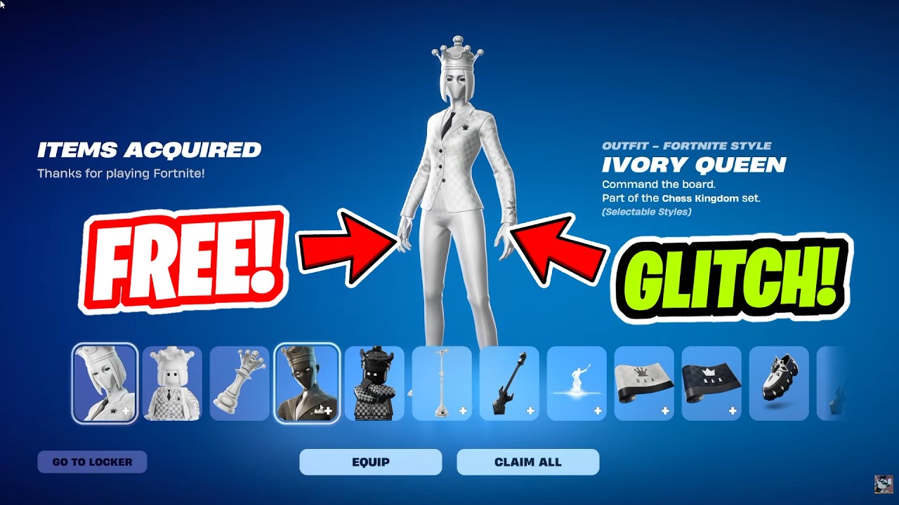 HOW TO GET CHESS KINGDOM BUNDLE IN FORTNITE FOR FREE!