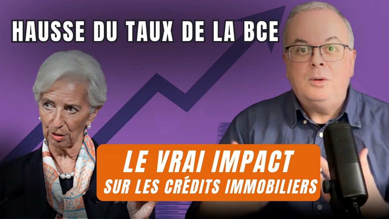 Hausse taux BCE : le risque sur le crédit immobilier ?