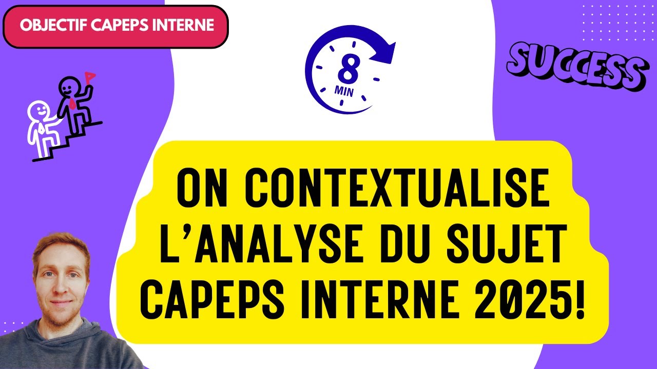 « CAPEPS Interne 2025 : Réussir l’analyse contextualisée du sujet – méthode et exemples concrets »