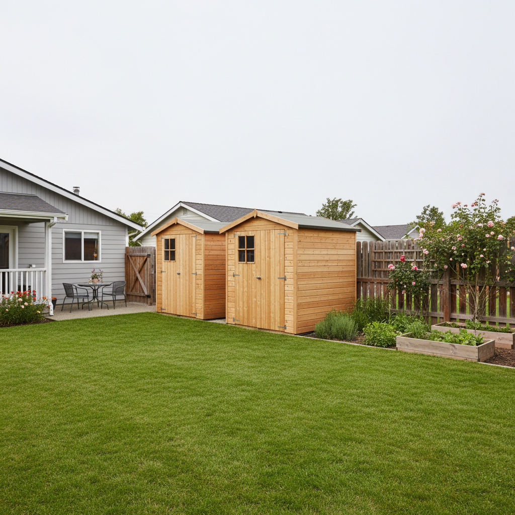 découvrez si vous pouvez installer deux abris de jardin de 5m2 sans permis en 2025, les règles à suivre et les démarches administratives nécessaires.