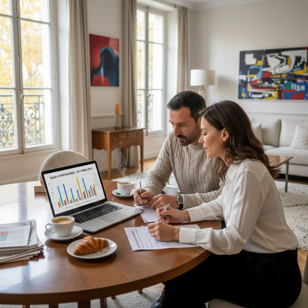 découvrez les tendances des taux immobiliers en octobre 2025 et préparez au mieux votre projet d'emprunt immobilier grâce à notre analyse complète.