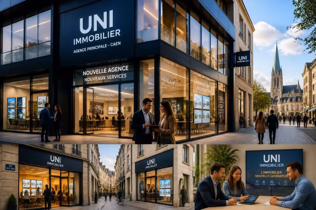 uni immobilier s'agrandit à caen avec l'ouverture de nouvelles agences et le lancement de services innovants pour mieux répondre à vos besoins immobiliers.