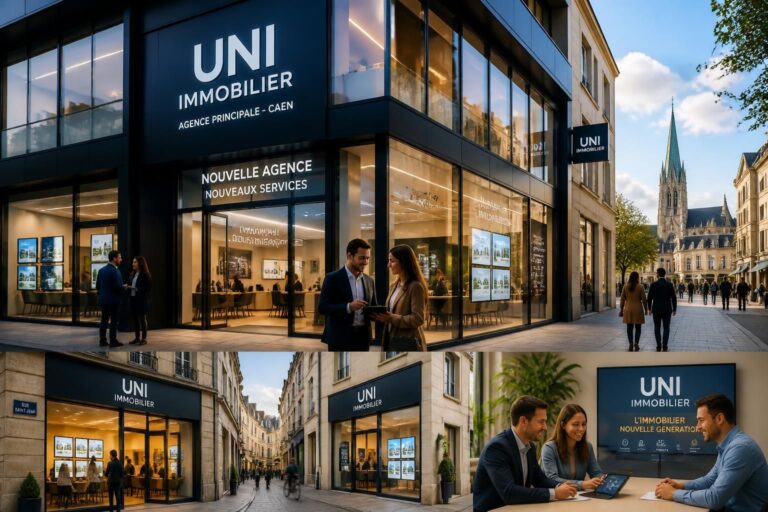 uni immobilier s'agrandit à caen avec l'ouverture de nouvelles agences et le lancement de services innovants pour mieux répondre à vos besoins immobiliers.