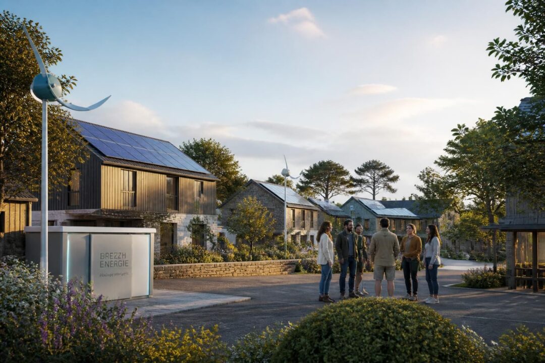 découvrez l'inauguration du premier quartier breton 100% autonome en énergie, une initiative innovante portée par le domaine de la massaye et octopus energy pour un avenir durable.