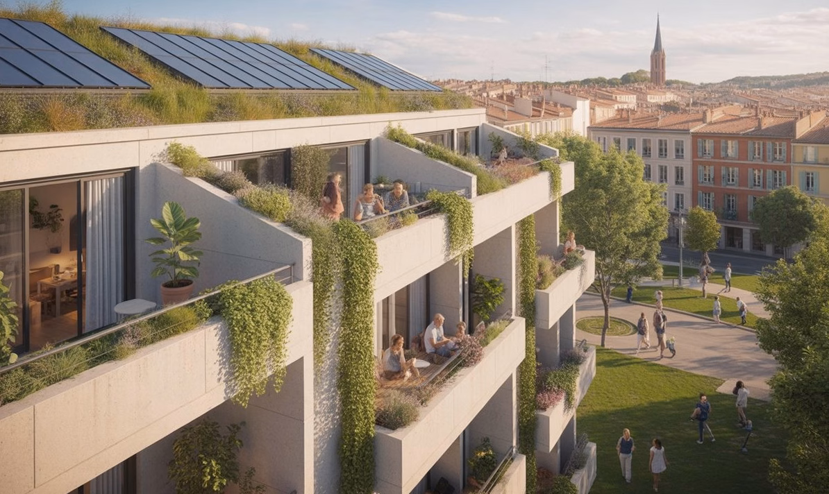 Immobilier à Angers : Podeliha élève une résidence bioclimatique innovante en lieu et place d’une cité d’urgence